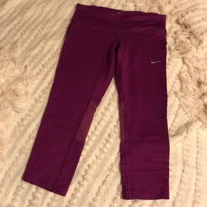 Nike Dri-fit gym pant fuchsia - size small